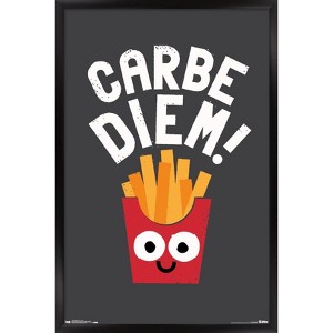 Trends International David Olenick - Carbs Framed Wall Poster Prints - 1 of 4