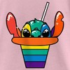 Girl's Lilo & Stitch Rainbow Shave Ice Stitch T-Shirt - 2 of 4