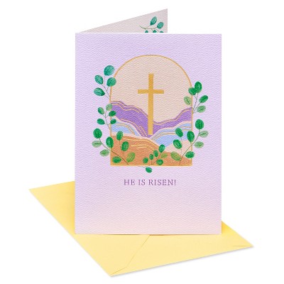 Carlton Cards Easter Card Cross