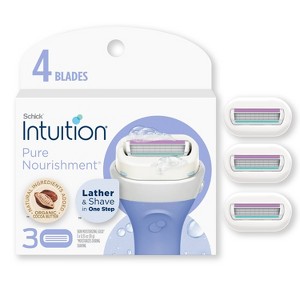 Schick Intuition Pure Nourishment Women's Razor Blade Refills - 1 of 4