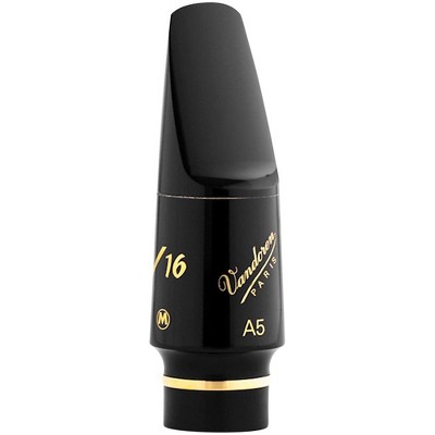 Vandoren V16 Series Hard Rubber Alto Saxophone Mouthpiece Level 2 A5 - Medium Chamber 194744616891