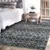 Area Rugs Boho Moroccan Rugs for Living Room Carpet Abstract Rugs for Bedroom Soft Distressed Rug - 2 of 4