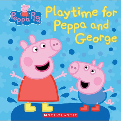Play Time for Peppa and George (Peppa Pig) - by  Meredith Rusu (Hardcover)