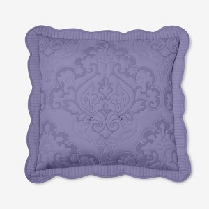 BrylaneHome Amelia Euro Sham - Euro, Lavender - 1 of 3