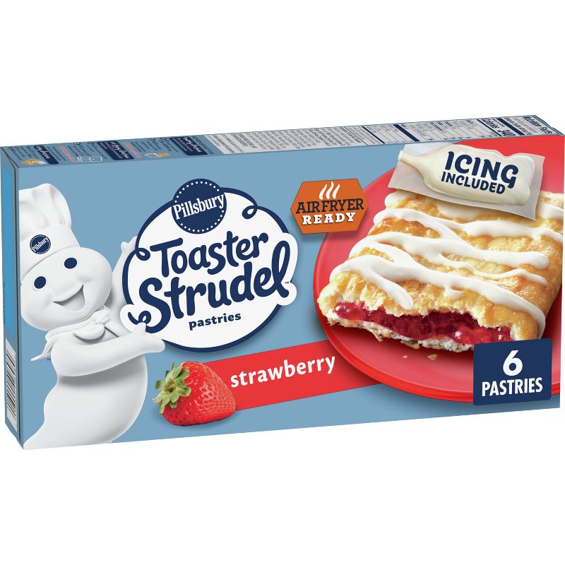 Pillsbury Strawberry Frozen Toaster Strudel - 6ct/11.5oz, 1 of 13