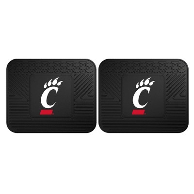 NCAA University of Cincinnati Bearcats Vinyl Utility Mat Set - 2pc