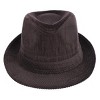 San Diego Hat Company Men's Corduroy Fedora Hat - 2 of 3