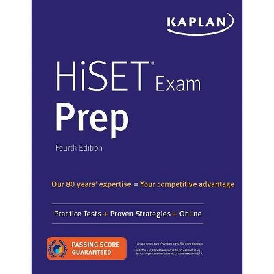 Hiset Exam Prep - (Kaplan Test Prep) 4th Edition by  Kaplan Test Prep & Caren Van Slyke (Paperback)