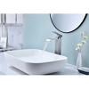 Waterfall Spout Bathroom Faucet,Single Handle Bathroom Vanity Sink Faucet - 2 of 4