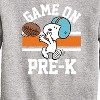 Boys' - Peanuts - Game On Pre-K Graphic Long Sleeve Fleece Sweatshirt - 2 of 4