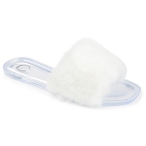 Journee Collection Women's Faux Fur Dusk Slide - 1 of 4