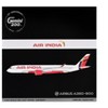 Airbus A350-900 Commercial Aircraft "Air India" White w/Striped Tail "Gemini 200" 1/200 Diecast Model Airplane by GeminiJets - 3 of 3