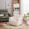 KTMBDW Large Bean Bag Chair with Filling, 40 inch Memory Foam Bean Bag Chairs, Ultra Soft Fabric for Living Room, Bedroom - 2 of 4