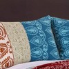 Greenland Home Fashions 1602BKS Kianna Multi King Sham, 20x36 Inches - 3 of 4