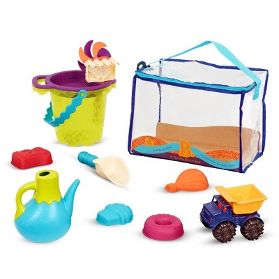 B. toys Beach Playset - B. Ready Beach Bag Lime_6