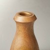 Wood Taper Candle Holder Brown - Hearth & Hand™ with Magnolia - image 3 of 3