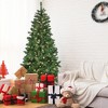Whisen 6FT Pre-Lit Artificial Christmas Tree with WiFi-Controlled RGB LEDs, Music Sync, and Metal Stand - Green - 2 of 4