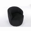 Homy Casa Modern Swivel Accent Chair with Bouclé Upholstery for Living Room and Bedroom - 2 of 4
