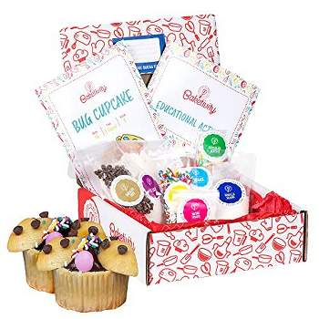 BAKETIVITY Kids Baking DIY Activity Kit - Bake Delicious Confetti Muffins  with Pre-Measured Ingredients – Best Gift Idea for Boys and Girls Ages 6-12
