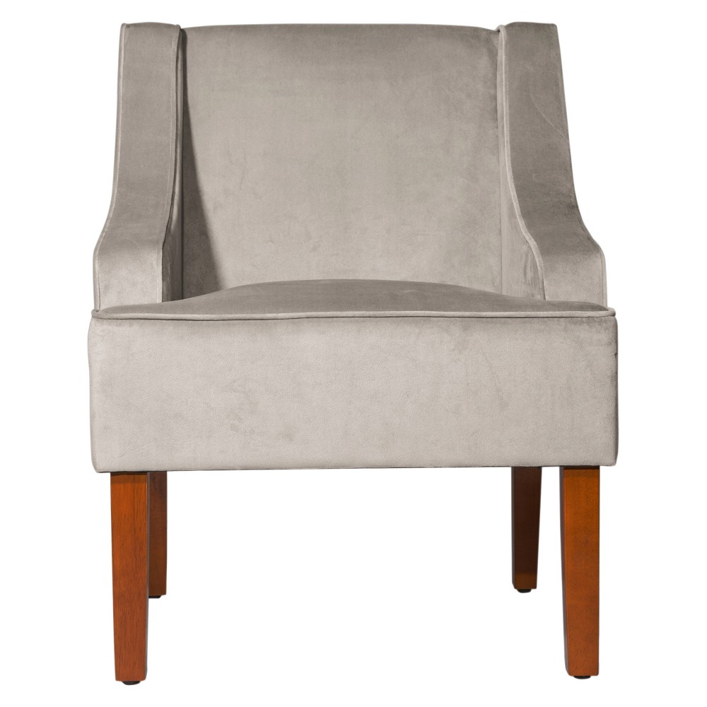 HomePop Swoop Arm Accent Chair - Dove/Gray was $229.99 now $172.49 (25.0% off)