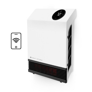Heat Storm 1000W A-1000-WX-WIFI Infrared Wi-Fi Heater White - 1 of 4