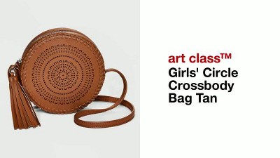 Girls' Circle Crossbody Bag - Art Class™ Tan : Target