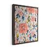 alison janssen Tropical Coral Floral Framed Art Canvas - Society6 - 2 of 2