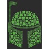 Women's Star Wars St. Patrick's Day Boba Fett Clover Helmet T-Shirt - 2 of 4