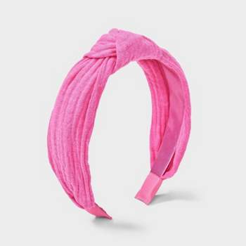 Girls' Gauze Top Knot Headband - Cat & Jack™ Pink