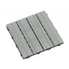 Dolonm SkyGrey Deck Tiles - 11.8" Interlocking Waterproof Flooring, All-Weather for Patio/Balcony - 2 of 4