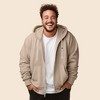 Dalix Astronaut Embroidered Hoodie Fleece Sweatshirt Zip Front Mens - 4 of 4