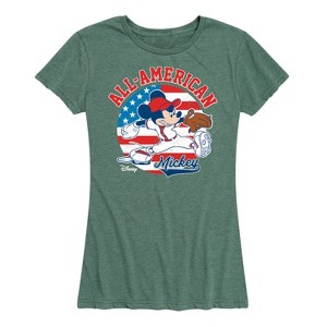 Women's - Disney - Americana Short Sleeve Graphic T-Shirt - 1 of 4
