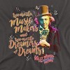 Willy Wonka And The Chocolate Factory Music Makers Adult T-Shirt - 2 of 4