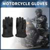 Unique Bargains Motorcycle Gloves Dirt Bike Bicycle Racing ATV UTV Sheep Leather 1 Pair - 2 of 4