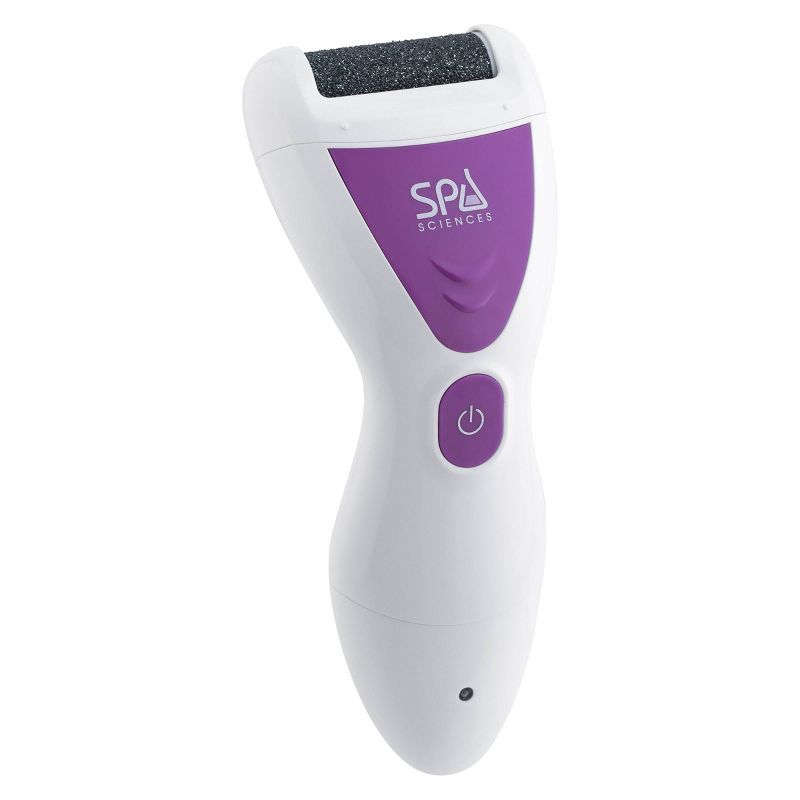 Spa Sciences VIVA Deluxe Pedi Rechargable Electronic Foot Smoother with Diamond Crystals, 4 of 13