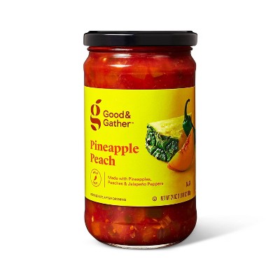 Mild Pineapple Peach Salsa 24oz - Good & Gather™