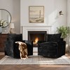 XIZZI Luxury Modular Sectional Sofa Couch, Oversized Cloud Couch for Living Room, Deep Seat Upholstered Sleeper Sofa Set w/ Optional Swivel Chairs - 2 of 4