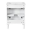 Ridstar 33.7 in. H White Modern Bathroom Storage Cabinet with Shelves - 2 of 4