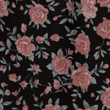 rose pink black