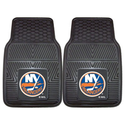 NHL New York Islanders Vinyl Car Mat Set - 2pc