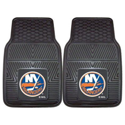 NHL New York Islanders Vinyl Car Mat Set - 2pc