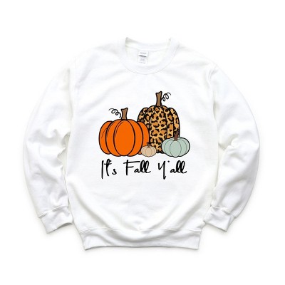 Simply Sage Market Women's Graphic Sweatshirt It's Fall Y'all Pumpkins