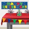 Beistle Multi-Color Pennant Banner, 17" x 120', (1/Pkg) Multicolored - 2 of 4