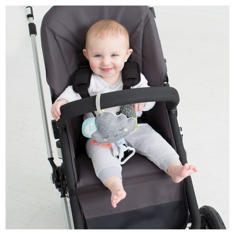 Skip Hop Silver Lining Cloud Jitter Stroller Baby Toy, 5 of 6