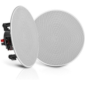 Pyle 5.25'' Home In-Wall / Ceiling Speakers, Dual Speaker System, Flush Mount, 150W - 1 of 4