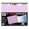 Roaring Spring Paper Products Legal Pad, Landscape, Assorted 3-Pack (Orchid, Blue, Pink) - 3 of 4