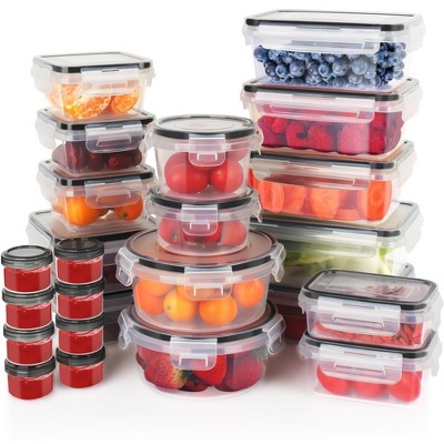 SUGIFT 24 Pack Food Storage Containers with Lids Airtight