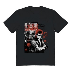 David Bowie Men's Ziggy Collage Short Sleeve Graphic Cotton T-Shirt - 1 of 1