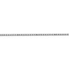 Black Bow Jewelry 1.9mm 14k White Gold Solid Classic Box Chain Bracelet, 7 Inch - 2 of 4
