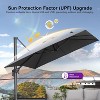 PURPLE LEAF UV Resistant Patio Umbrella Economical Outdoor Umbrella - 3 of 4